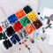 3 Pack 15 Grids Large Plastic Storage Box Organizer Box,15 Compartments with Dividers for Tackle Box,Beads,Washi Tape,Ribbon, Crafts, Art Supply 10.9X6.5X2.2inch